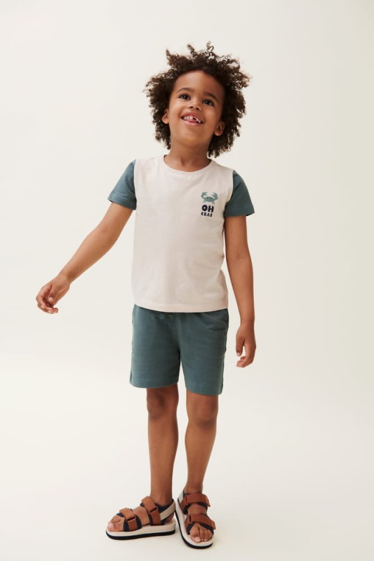 Liewood T-shirt Oh crab / Sandy