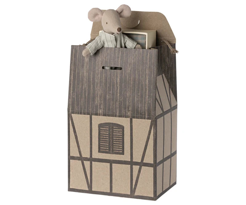 Maileg torebka papierowa farma brązowa