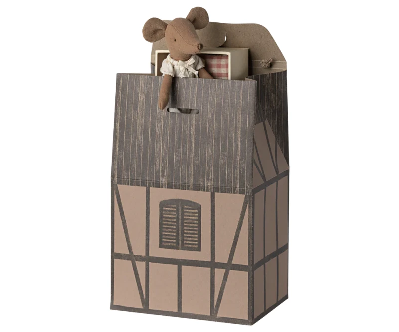 Maileg torebka papierowa farma różowa