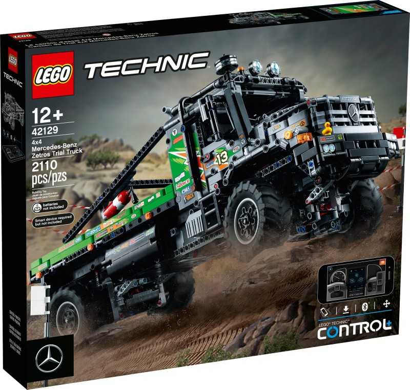 LEGO® 42129 Technic - Ciężarówka Mercedes-Benz Zetros z napędem na 4 koła