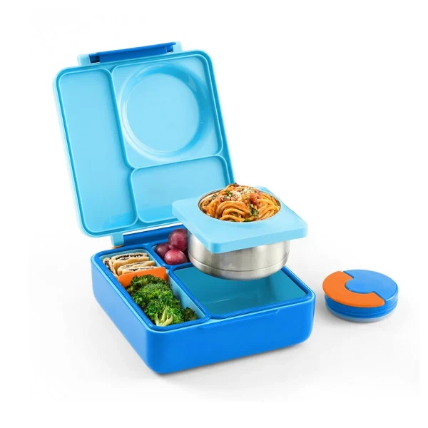 OMIEBOX lunch box z termosem, Blue Sky