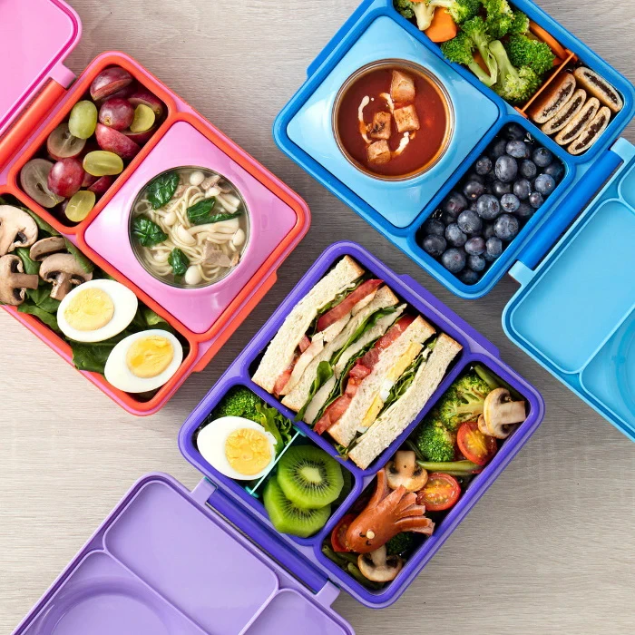 OMIEBOX lunch box z termosem, Blue Sky