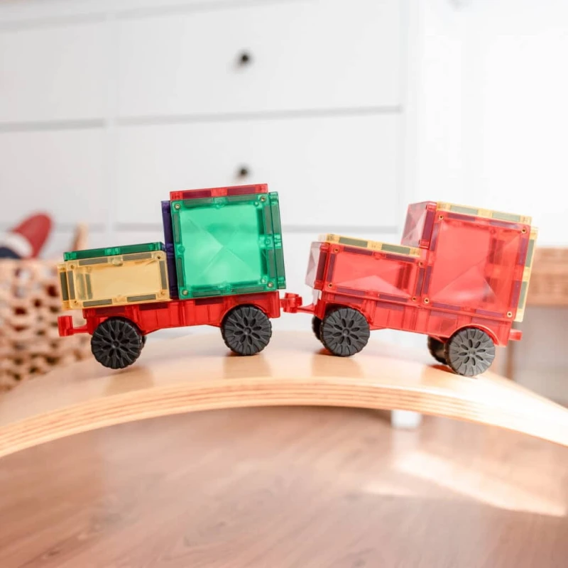Connetix - klocki magnetyczne Rainbow zestaw Motion 24 elementy