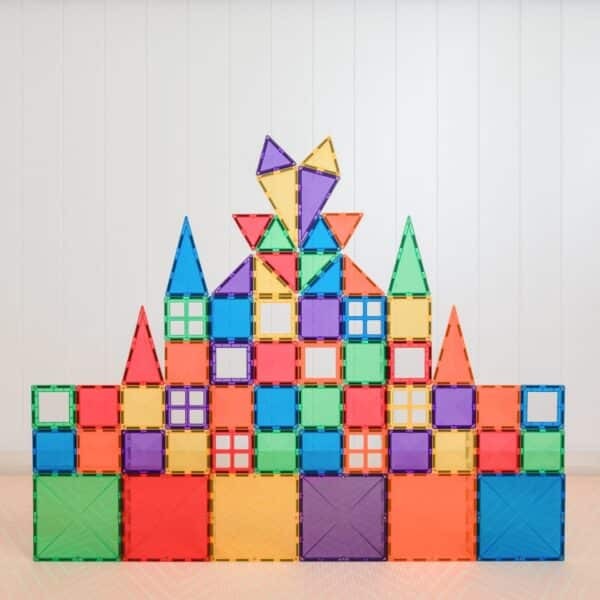 Connetix - klocki magnetyczne Rainbow zestaw startowy 60 elementów