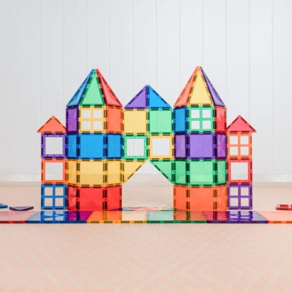 Connetix - klocki magnetyczne Rainbow zestaw startowy 60 elementów