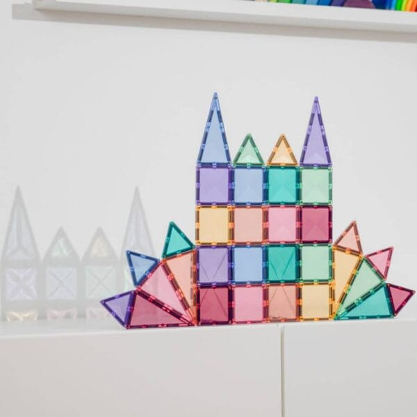Connetix - klocki magnetyczne Pastel zestaw mini 32 elementy 