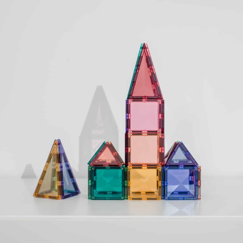 Connetix - klocki magnetyczne Pastel zestaw mini 32 elementy 