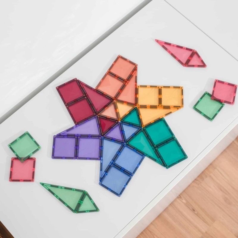 Connetix - klocki magnetyczne Pastel zestaw mini 32 elementy 