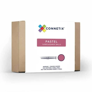 Connetix - piłki do kulodromu pastel 16 sztuk