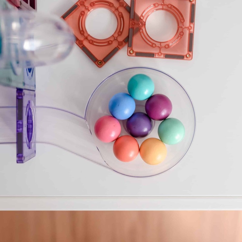 Connetix - piłki do kulodromu pastel 16 sztuk