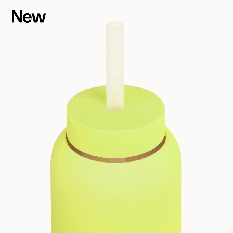 Silikonowa nasadka z rurką do butelek Bink 800ml Pineapple