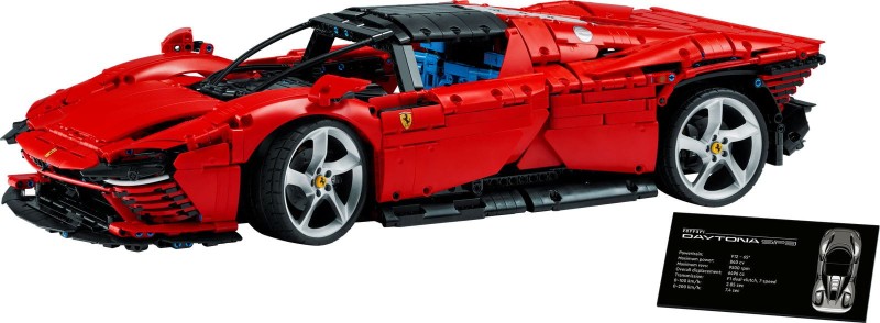 LEGO® 42143 Technic - Ferrari Daytona SP3 + książka (w języku angielskim)