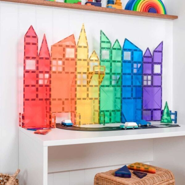 Connetix - klocki magnetyczne Rainbow Creative Pack 102 pc