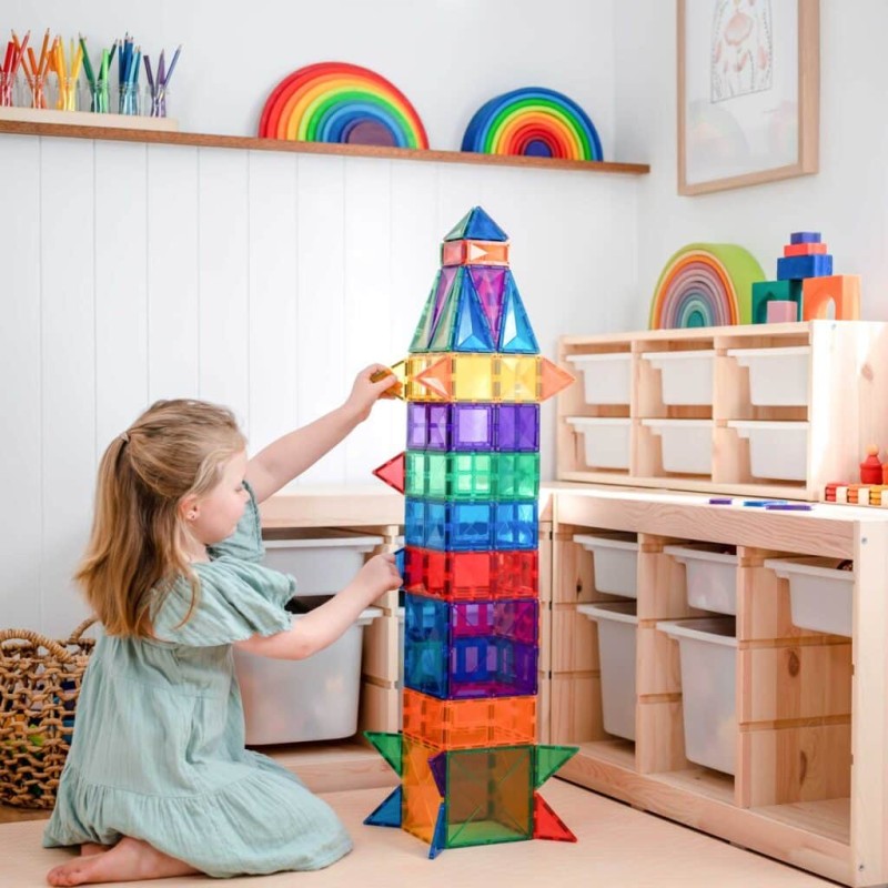 Connetix - klocki magnetyczne Rainbow Creative Pack 102 pc