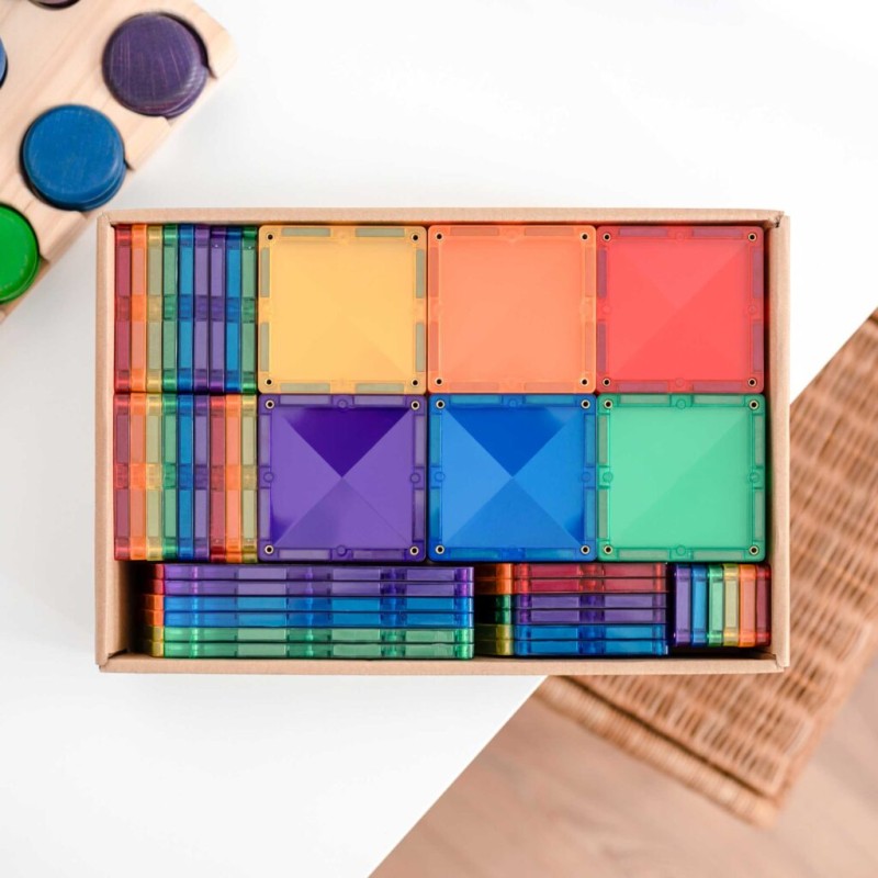Connetix - klocki magnetyczne Rainbow Creative Pack 102 pc