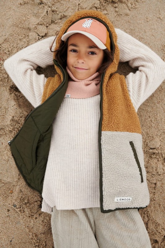 LIEWOOD czapka z daszkiem Danny Cat / Tuscany rose