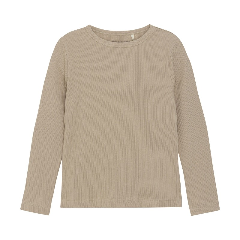HutteliHut koszulka longsleeve Light Taupe 