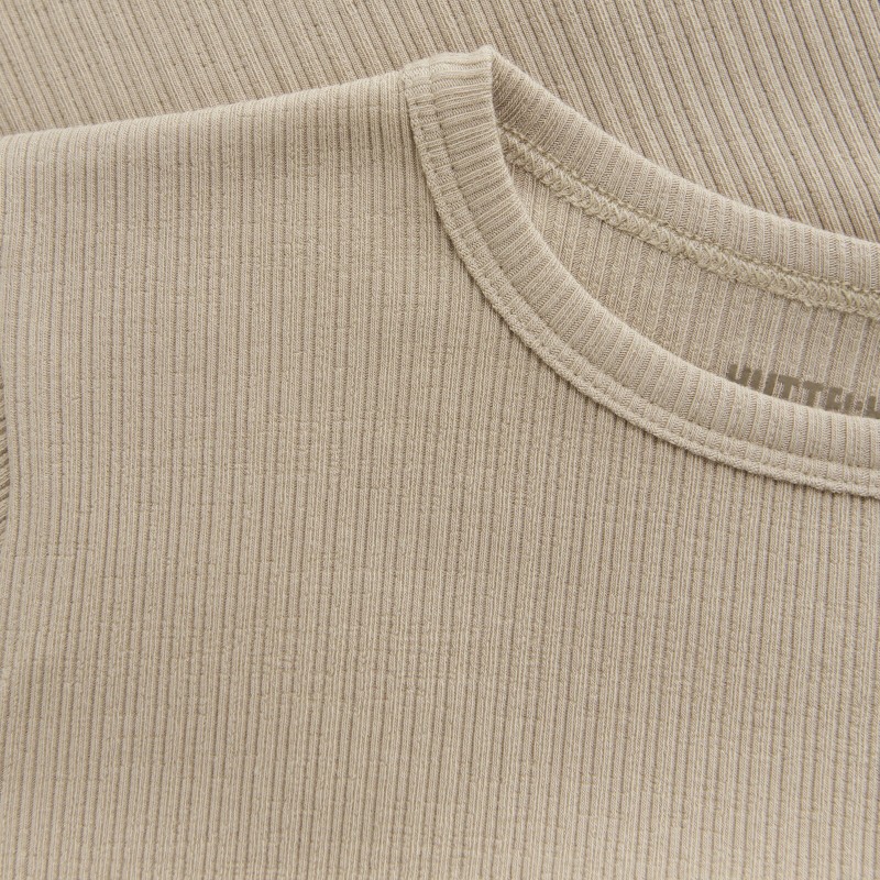 HutteliHut koszulka longsleeve Light Taupe 