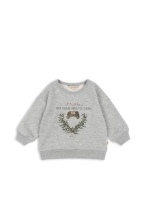 Konges Sløjd bluza Lou Grey Melange