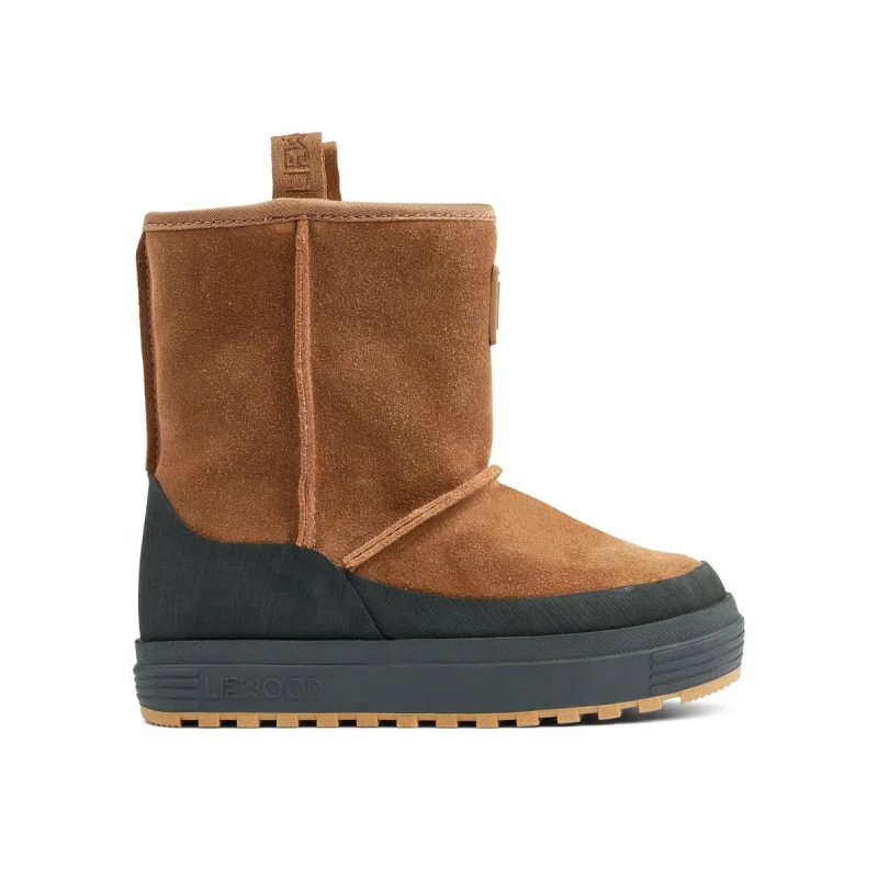 Liewood buty zimowe Mattie Pecan/Black