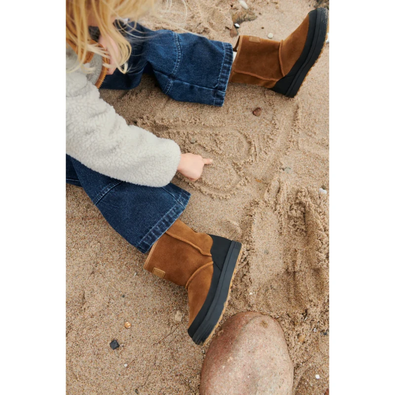 Liewood buty zimowe Mattie Pecan/Black