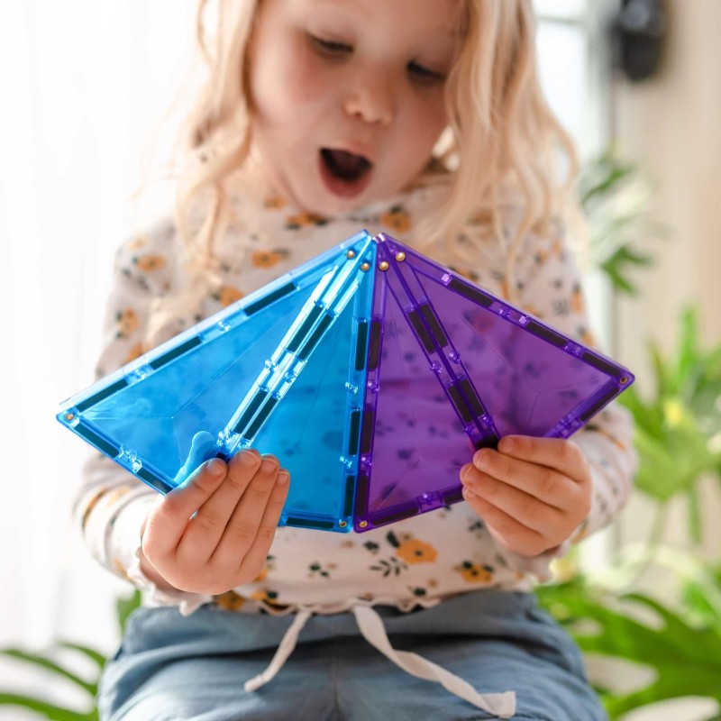 Connetix - klocki magnetyczne Rainbow Geometry Pack 30 pc