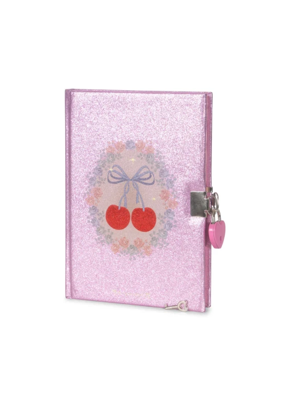 Konges Sløjd pamiętnik cherry glitter
