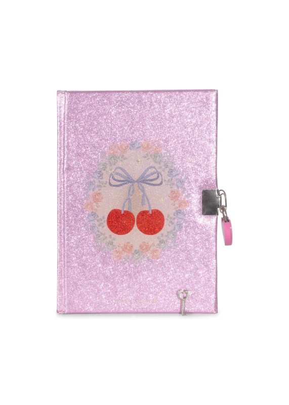 Konges Sløjd pamiętnik cherry glitter