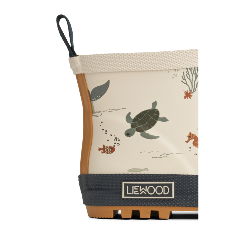 Liewood kalosze dziecięce Tekla Sea creature / Sandy