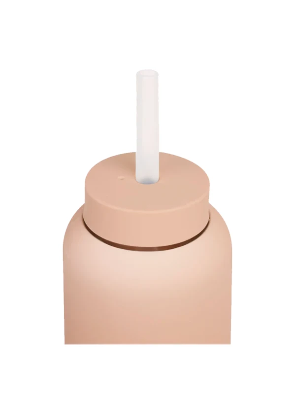 Silikonowa nasadka z rurką do butelek Bink 800ml sand
