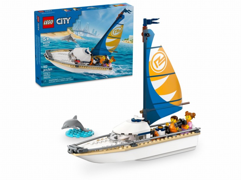 LEGO® 60438 City - Żaglówka