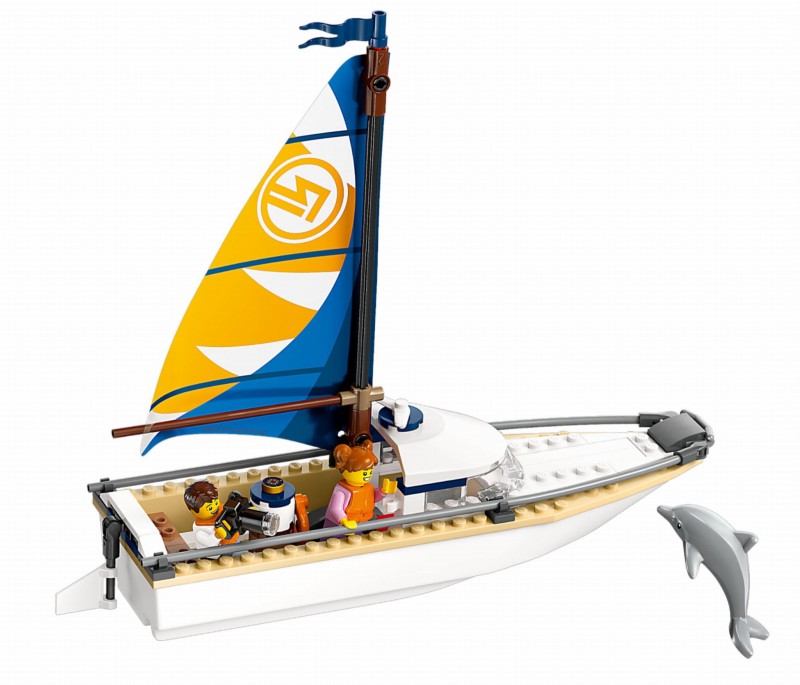 LEGO® 60438 City - Żaglówka
