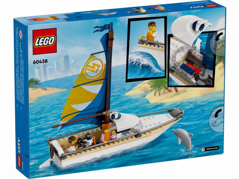 LEGO® 60438 City - Żaglówka