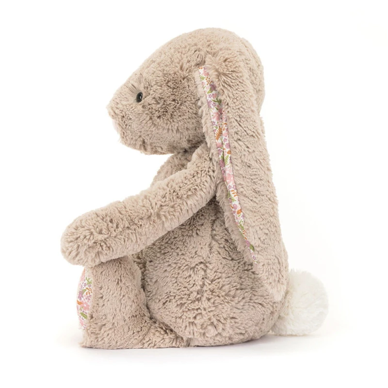 Jellycat Króliczek z Kwiecistymi Uszami Beżowy „Petal” 51 cm