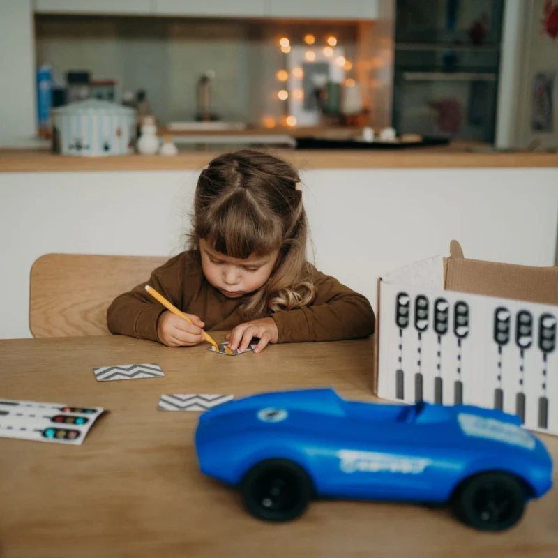 Kidywolf auto zdalnie sterowane niebieskie