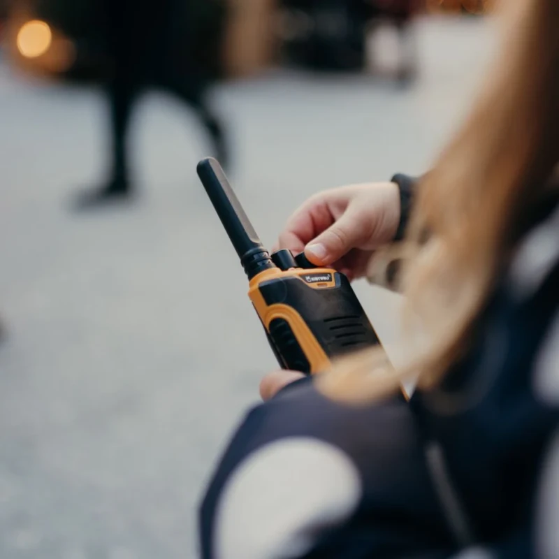 Kidywolf walkie talkie, krótkofalówki Green-Orange