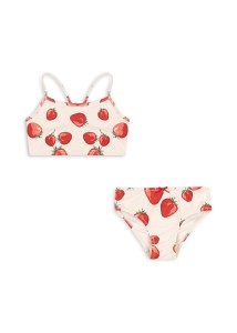Konges Sløjd kostium kapielowy bikini truskawka