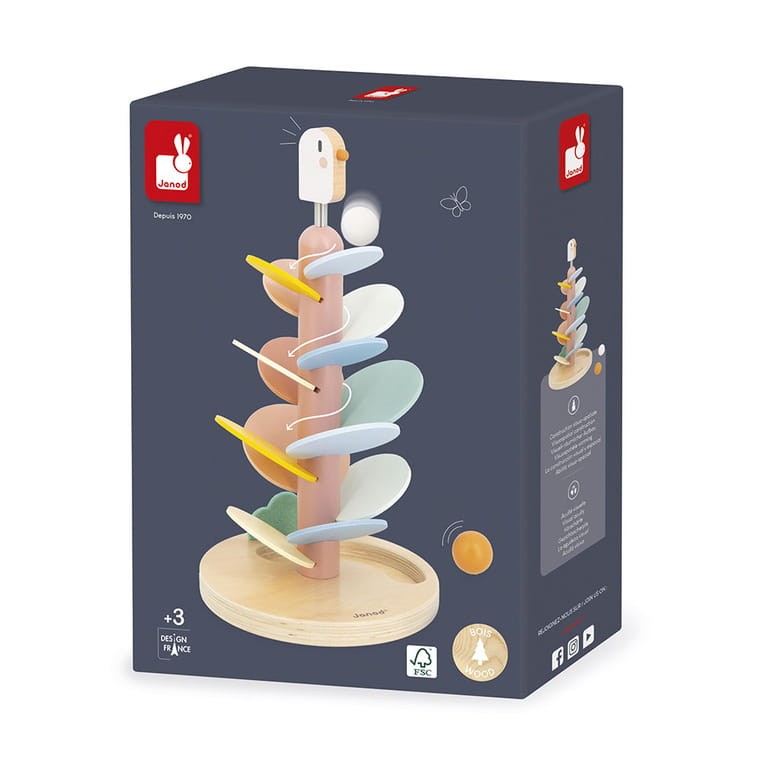 Janod Drewniany kulodrom Ptaszek Sweet Cocoon 3+