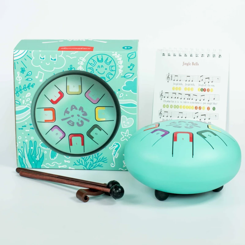 Tambu baby - bębenek językowy - teal peal