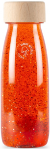 Petit Boum Butelka sensoryczna FLOAT pomarańczowa