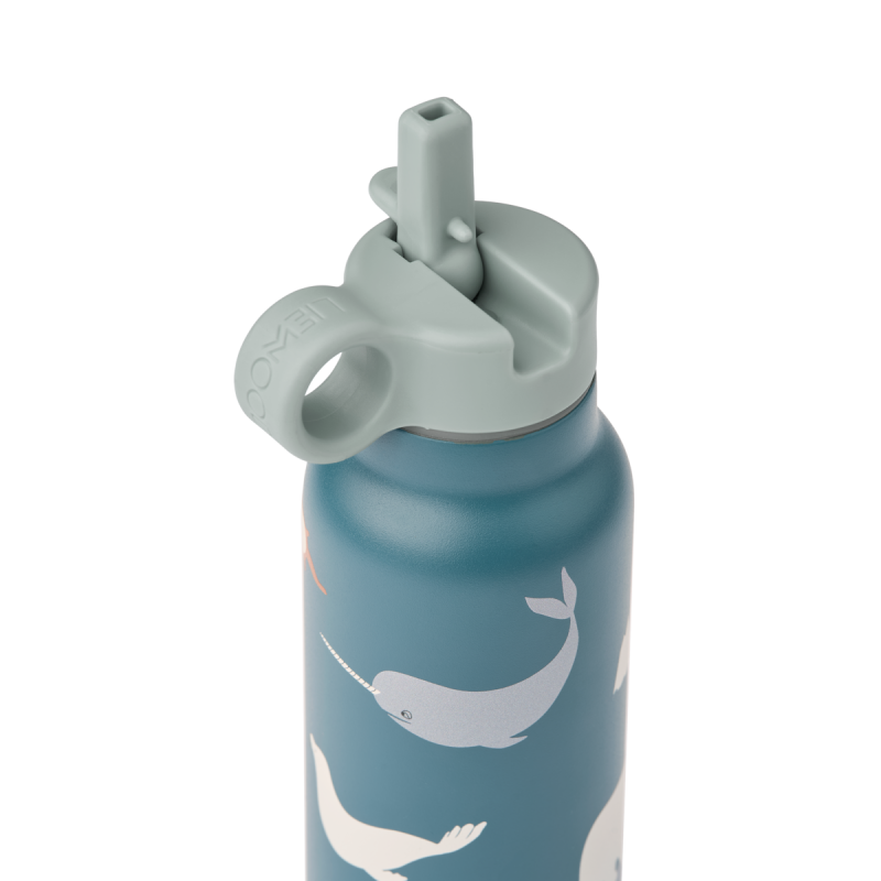 LIEWOOD bidon termiczny Falk 350 ml - Arctic Sea /  Ocean view