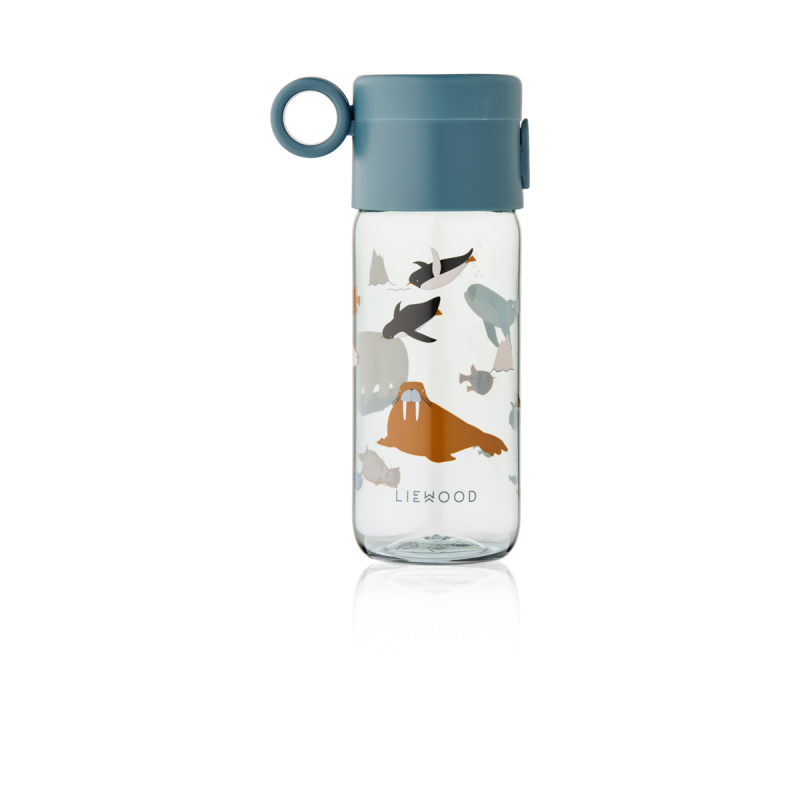 LIEWOOD tritanowa butelka na wodę Clemence 350ml - Arctic Sea /  Ocean view