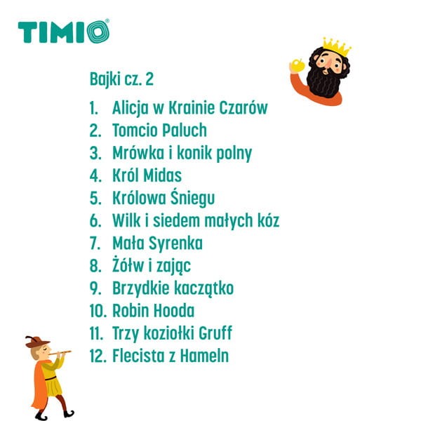 TIMIO Zestaw dysków 4
