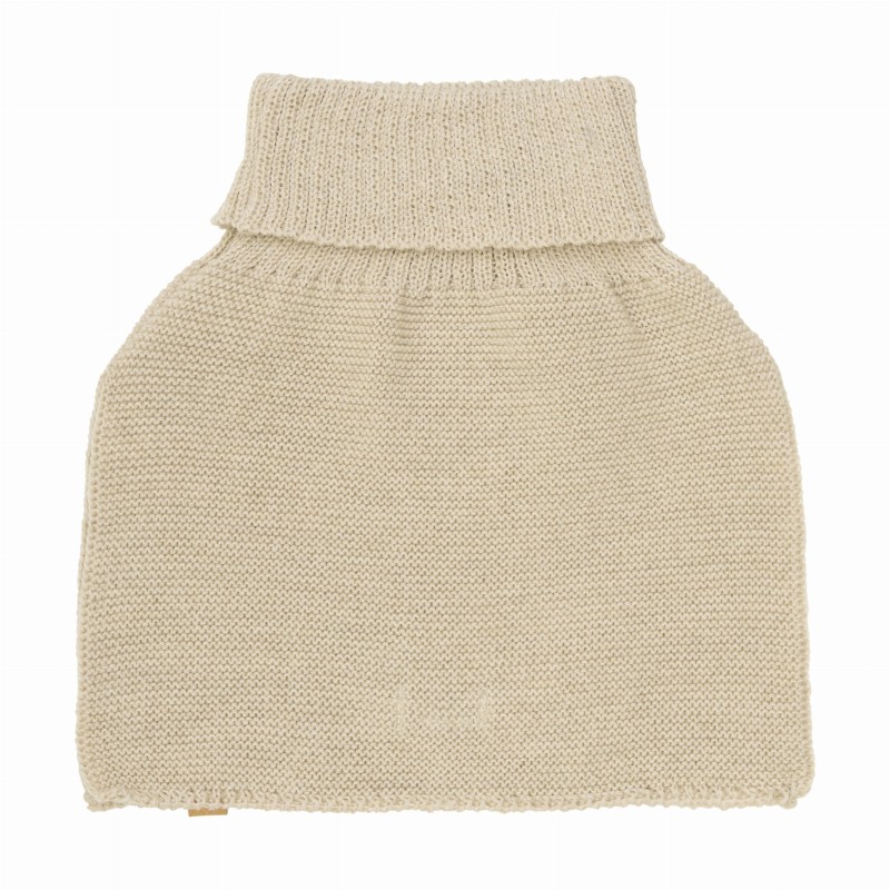 HUTTELiHUT komin z wełny merino dla dzieci Sand Melange