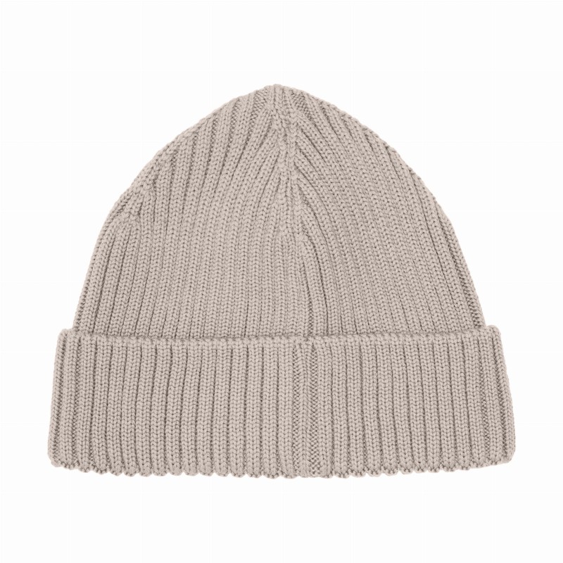 HUTTELIHUT czapka dla dzieci z wełny merino Camel Melange