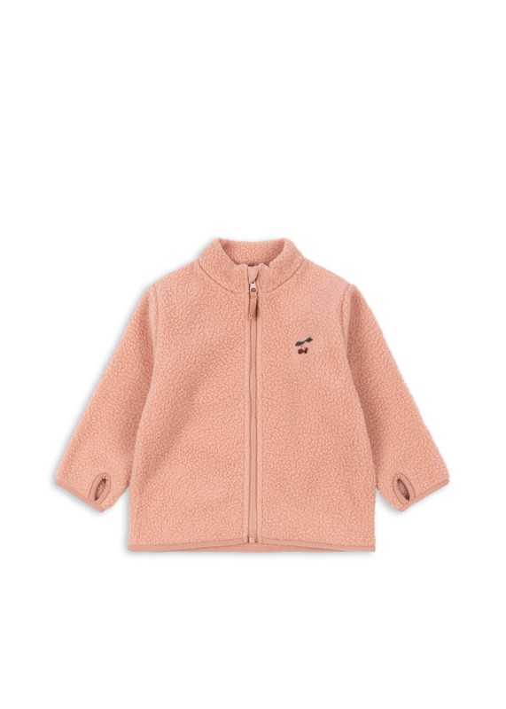 Konges Sløjd bluza polarowa Thermy Cameo Brown