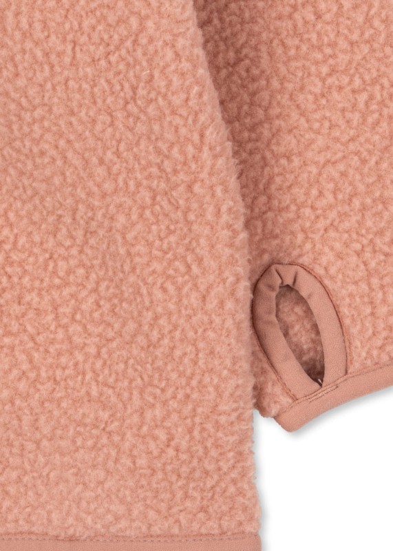 Konges Sløjd bluza polarowa Thermy Cameo Brown