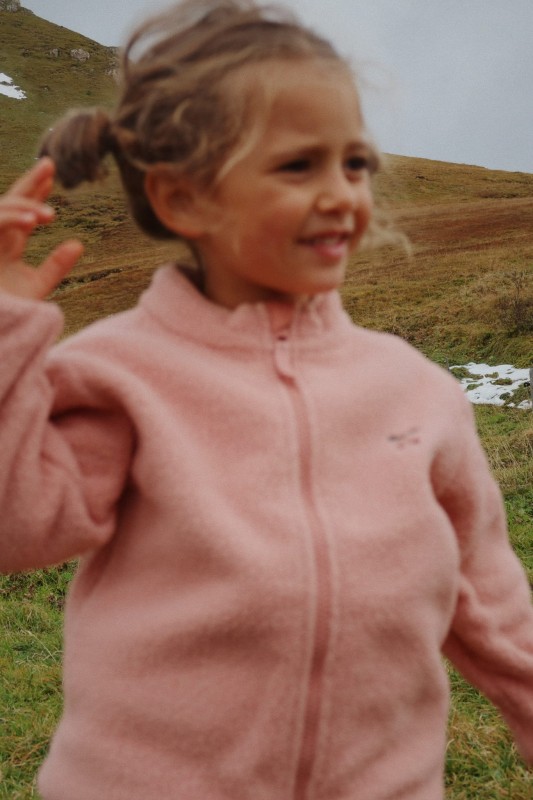 Konges Sløjd bluza polarowa Thermy Cameo Brown