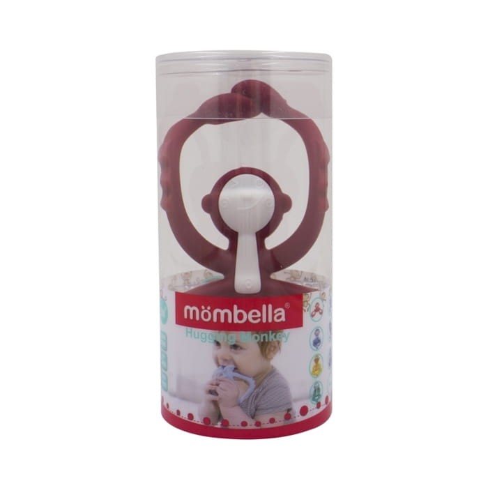 Mombella Gryzak Zabawka Małpka Chimney Red
