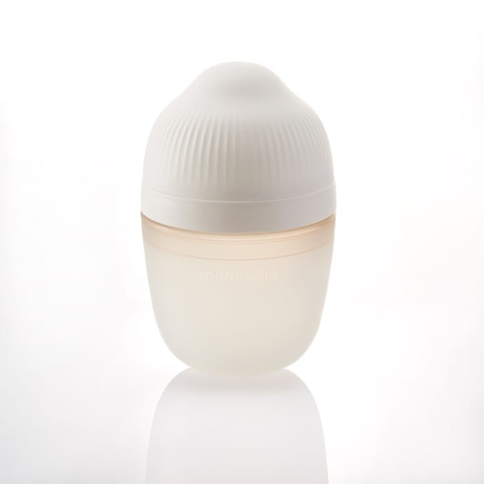 Mombella Butelka Antykolkowa dla Niemowlaka 3M Ivory Silikon 210ml